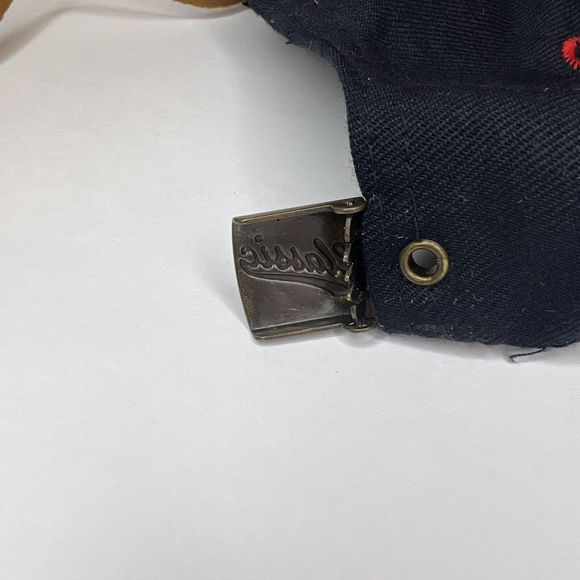 Vintage 90s CHP USA 50 Star Flag Embroidered Trucker Hat Cap SnapBack Trucker - Picture 11 of 16